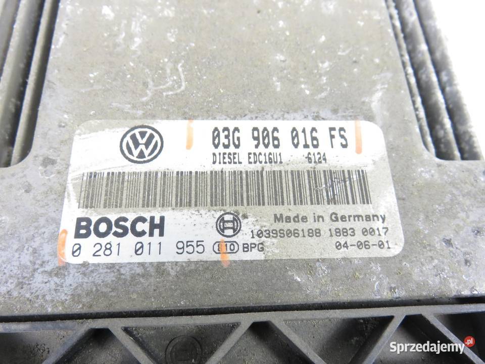 STEROWNIK VW GOLF V 19 TDI PD 03G906016FS sprzedam