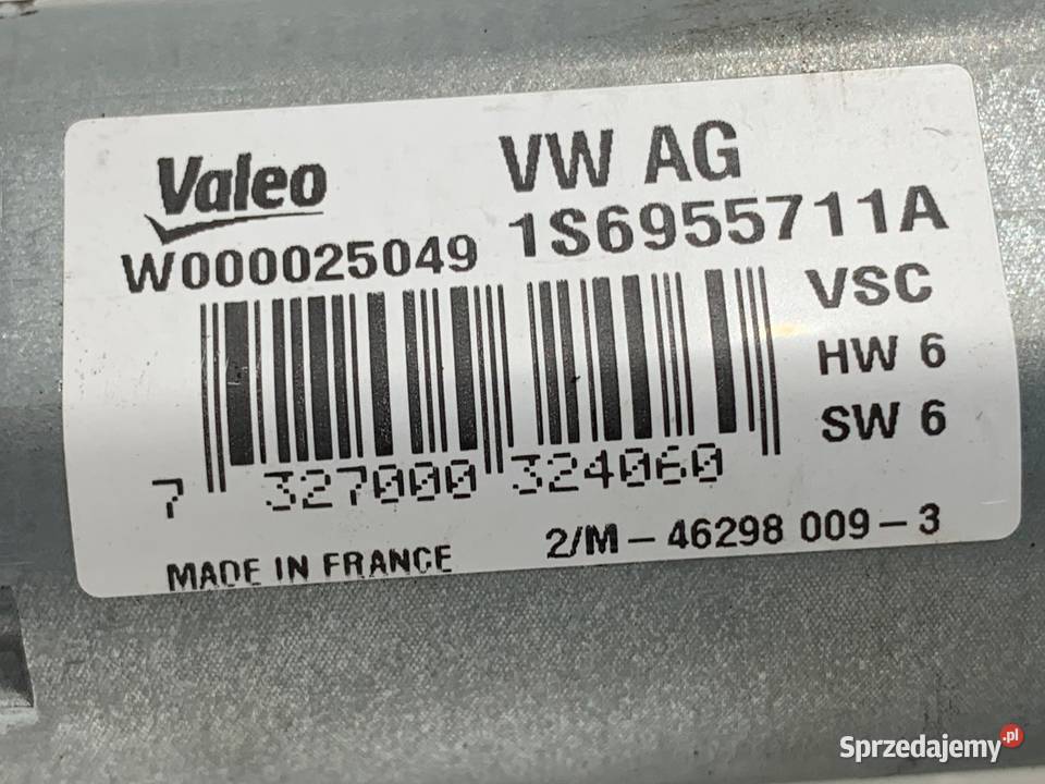 SILNIK WYCIERACZEK TYŁ VW UP 1S6955711A podkarpackie