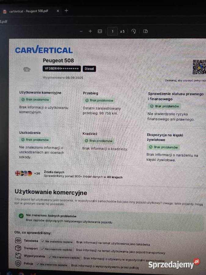 Peugeot 508 kombi 508