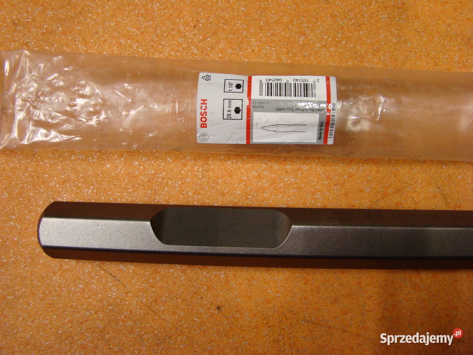 Dłuto HEX 28 mm BOSCH Szpicak 520mm Ref 1 618 Bielsko-Biała