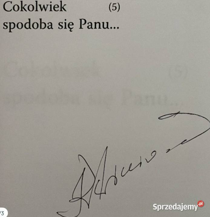 Książka Cokolwiek spodoba się Panu 5 Puławy