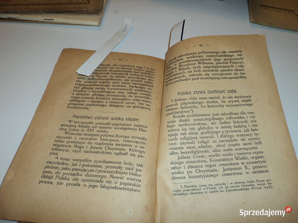 Nasza Wiara ks Fr Hodur 1920r Nowy Sącz