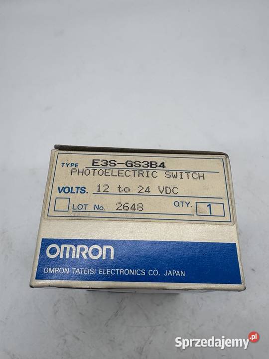 Omron E3SGS3B4 Czujnik fotoelektryczny Warszawa