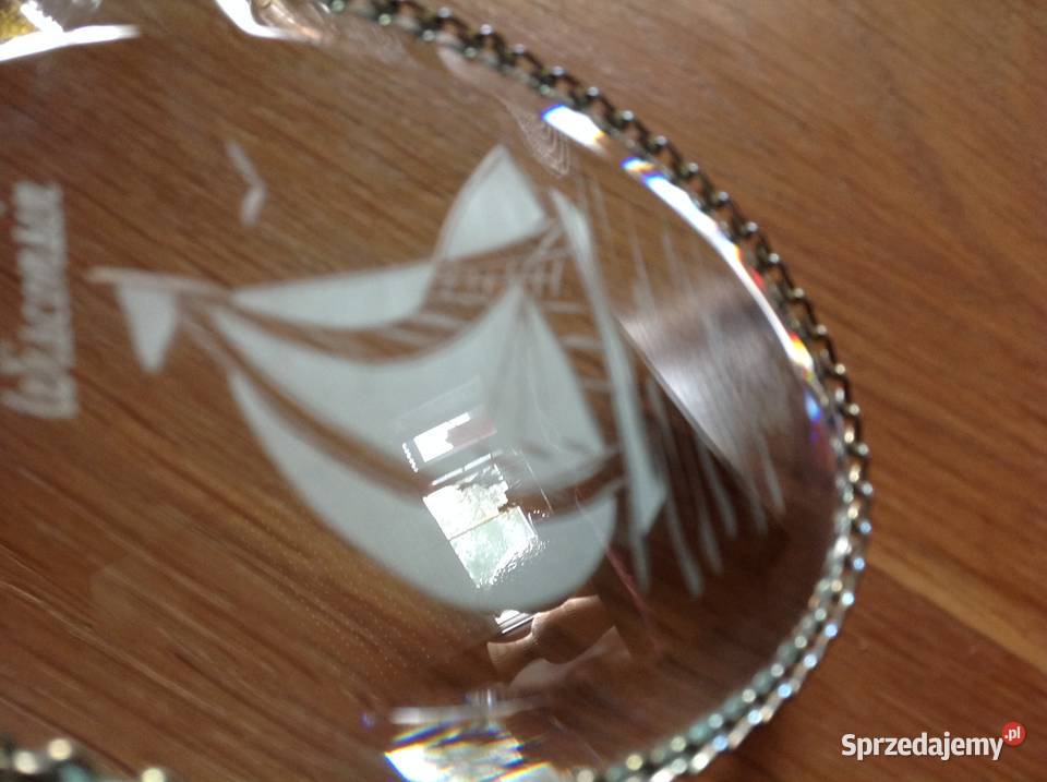 Witraż Zawieszka Żaglówka Szkło Ornamentowe Nowa Sól