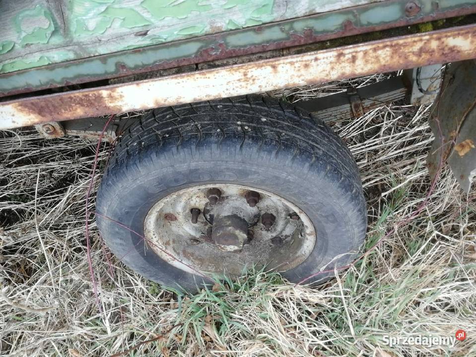 Przyczepa sztywna kiper d47 Przyczepy rolnicze Piestrzec