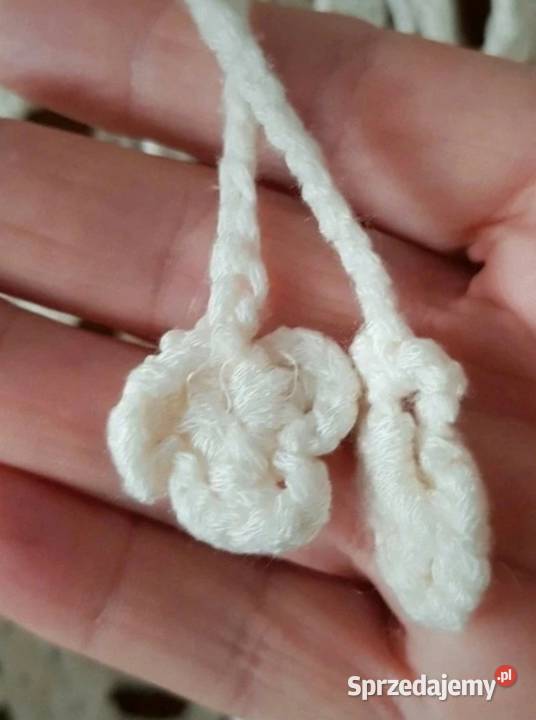 Śliczne białe wdzianko szydelkowe robione na Rozmiar 42(XL)