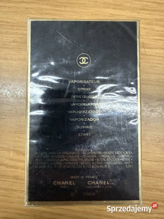 Coco Chanel PARIS Eua De Parfum 100ml Prudnik sprzedam