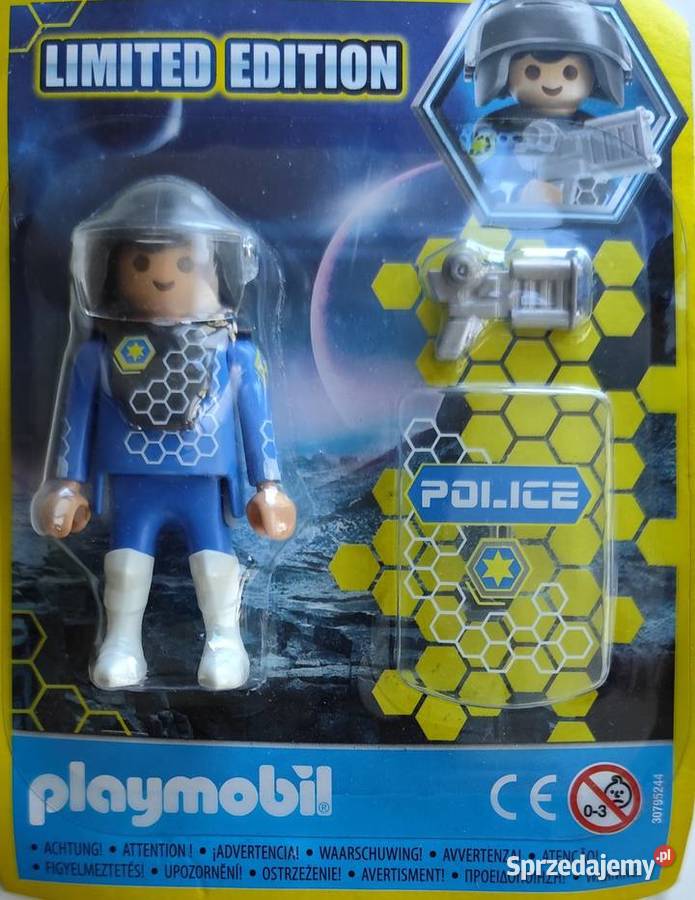 PLAYMOBIL Limited Edition POLICJA Figurka z mazowieckie Warszawa