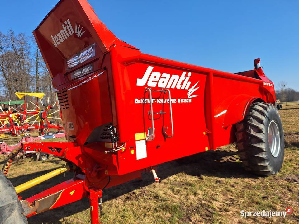 Rozrzutnik obornika wannowy wałki pionowe Stan Łomża