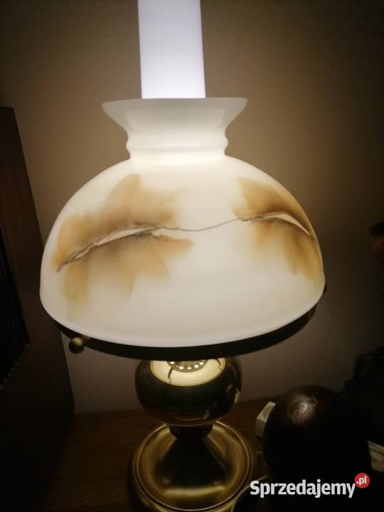 Stara lampa mosiężna Kraków