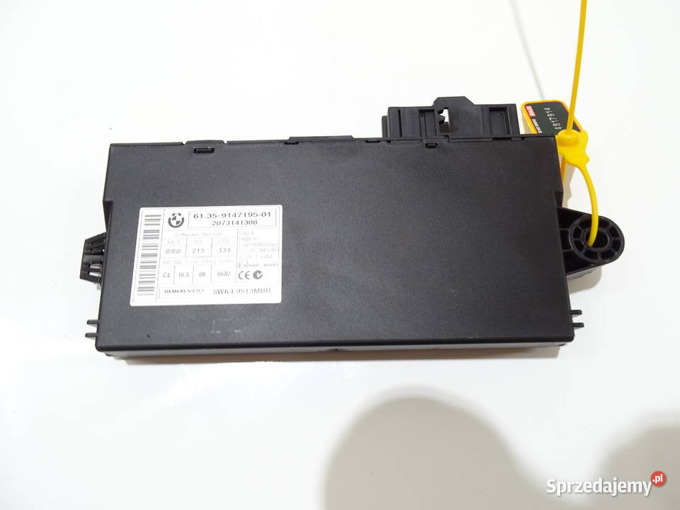 STEROWNIK MODUŁ KOMFORTU BMW E60 E61 LCI 9147195 lubelskie