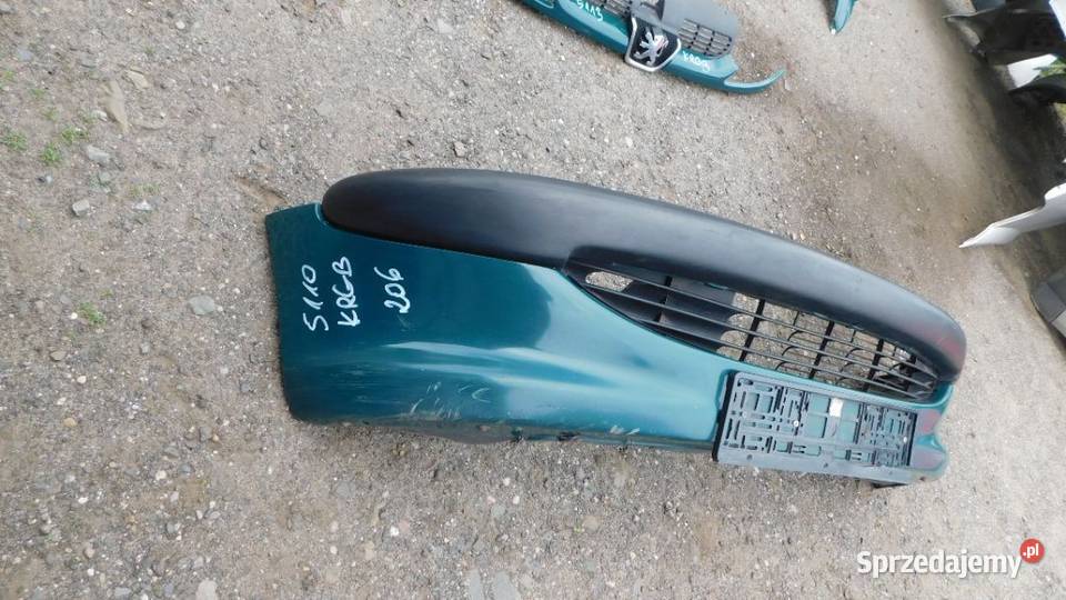 peugeot 206 zderzak kolor KRGB 5110 WYSYŁKA śląskie Żory