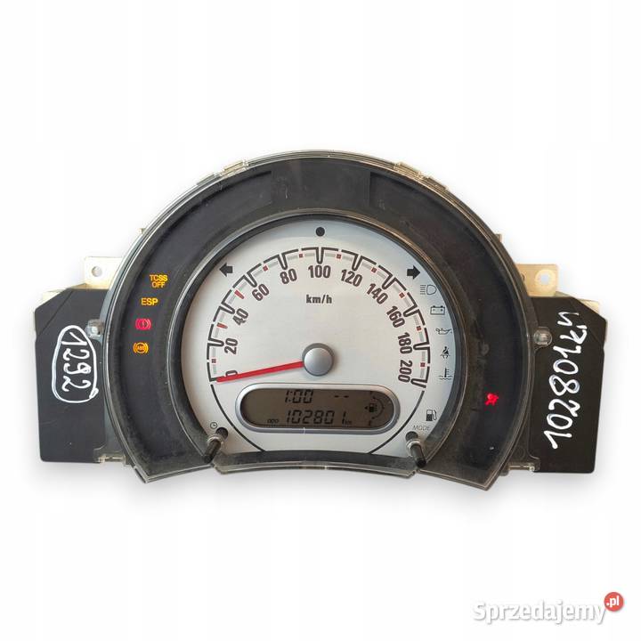 LICZNIK ZEGARY 93168006 Opel Agila B Splash 10