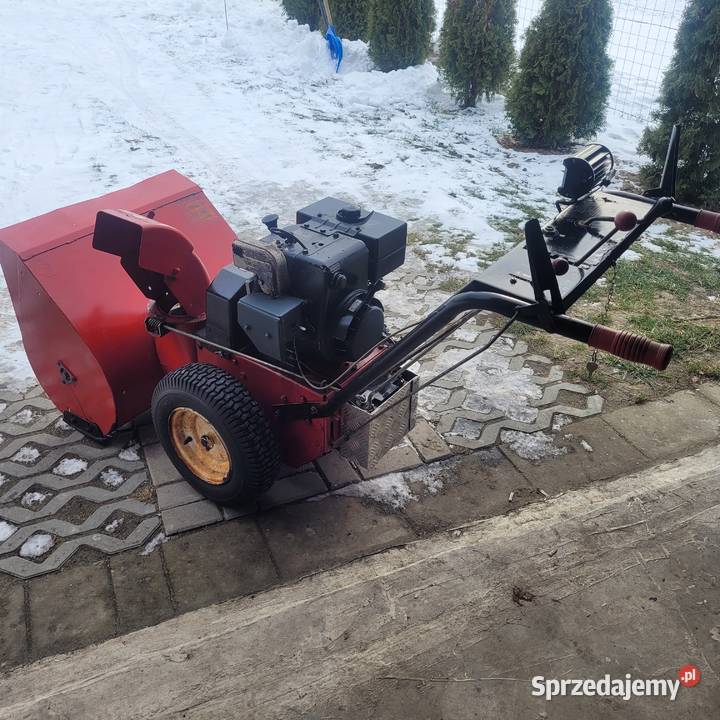 Odśnieżarka Mocna 10 hp duża solidna Rozkopaczew