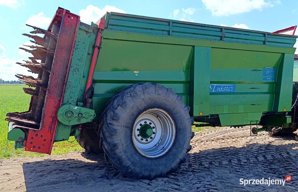 Rozrzutnik obornika Coutand Twister 1416 ton Poddębice