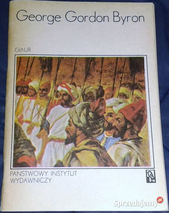 Giaur George Gordon Byron miękka Chełm