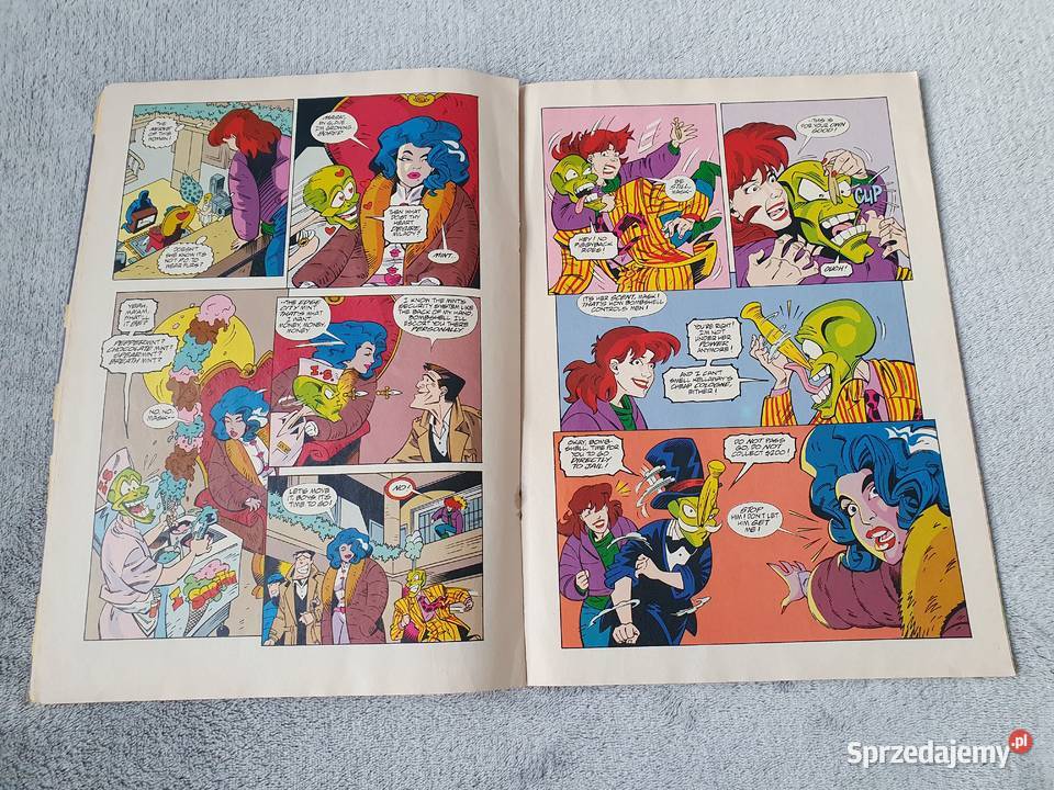 The Mask Adventures komiks w języku angielskim Gdynia