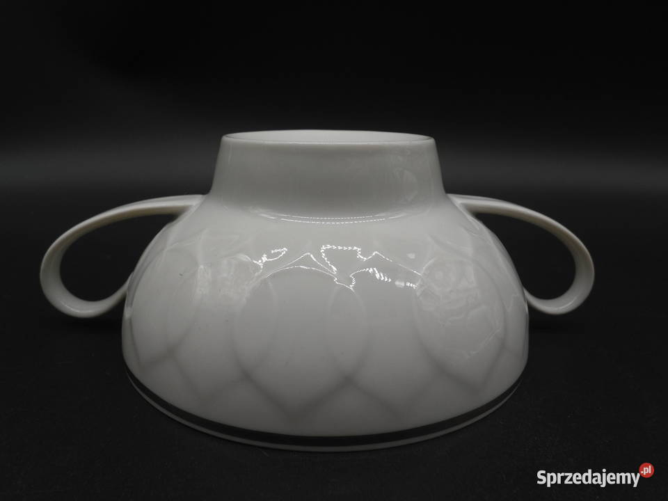 Bulionówka porcelanowa Rosenthal Lotus Platinum Raszków