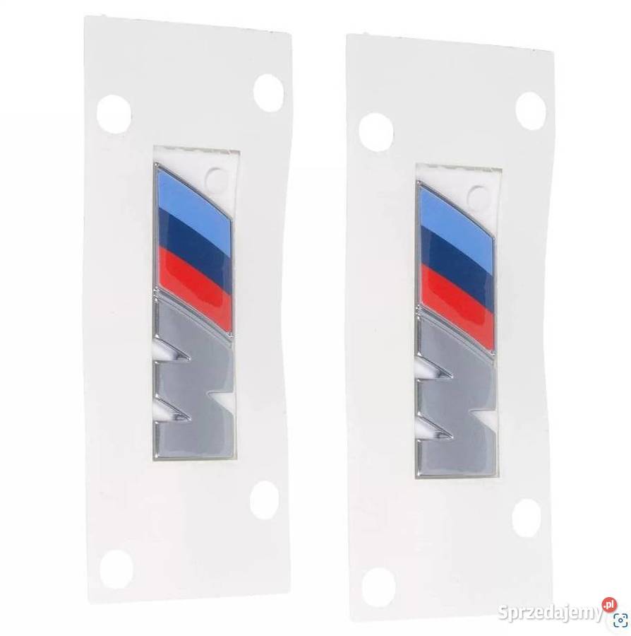 ZNACZEK LOGO NAPIS EMBLEMAT M PAKIET BMW X5 F15 Biała Nyska