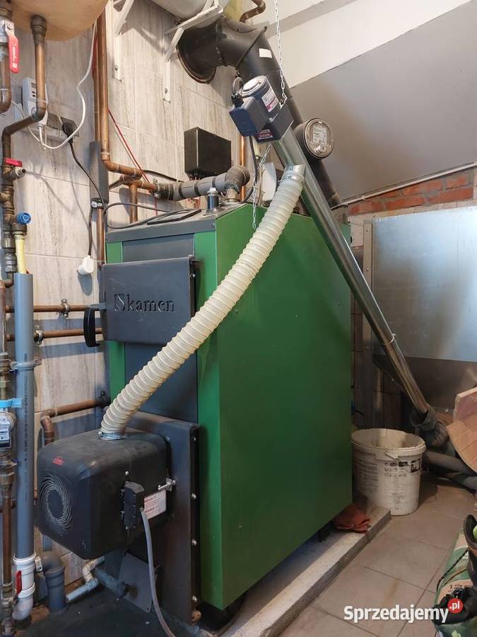 Kocioł na pellet KAMEN 14kW 5 klasa PellasX Revo Kotły i Piece CO