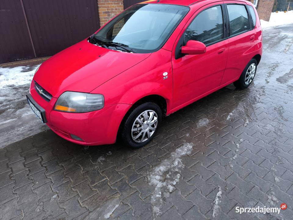 Chevrolet kaleos 12 LPG 2007 r ABS Kalos Zemborzyce Wojciechowskie