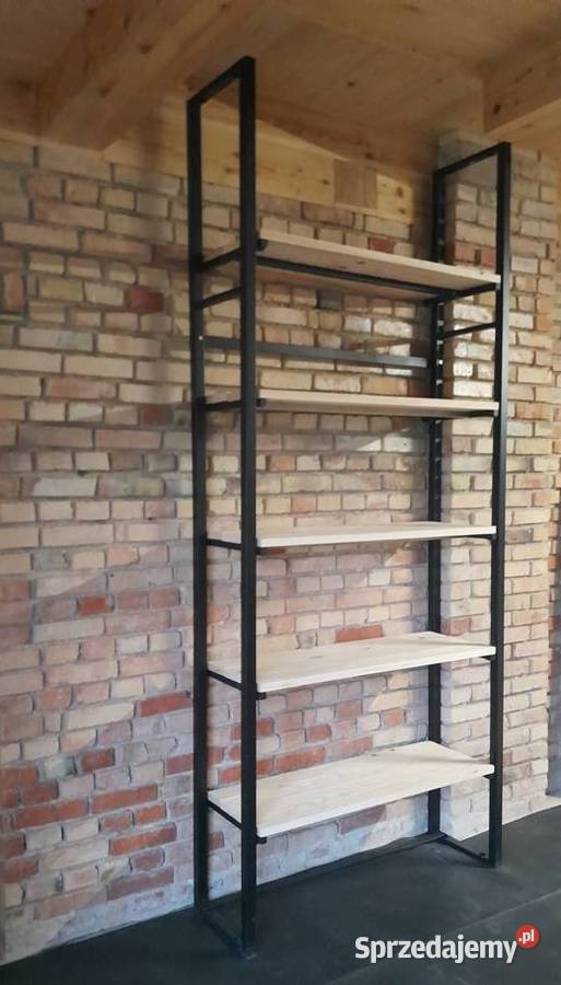 Regulowany regał loft industrial klejonka małopolskie Gorlice