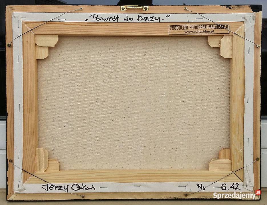 Obraz Powrót do bazy 30X40 Wykonany na płótnie Gdynia