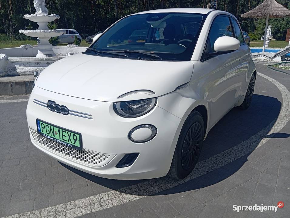 Fiat elektryk najnowszy model biały Gniezno