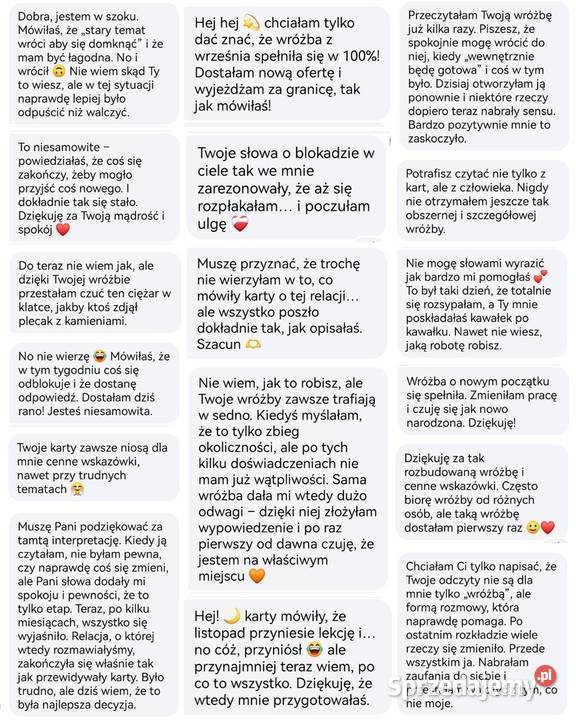 Tarot Wróżba Numerologia Miłość Praca Pieniądze Warszawa