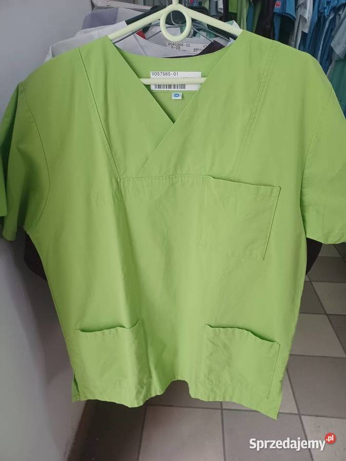 Bluza medyczna używana czerwony dolnośląskie Wrocław