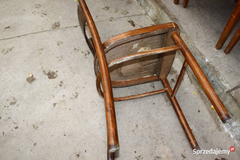 KRZESŁA GFM vintage retro prl ładny stan Krosno