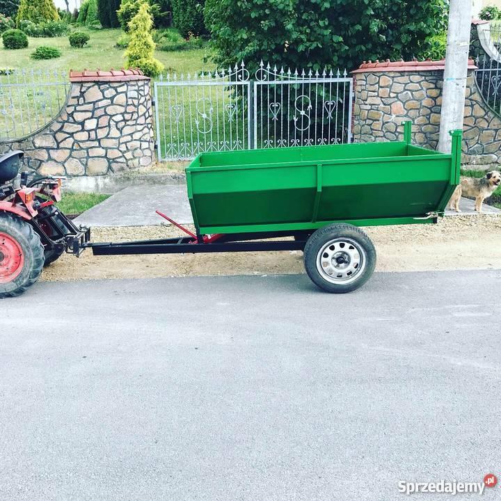 Przyczepa ogrodowa do quada piach ziemie Olkusz
