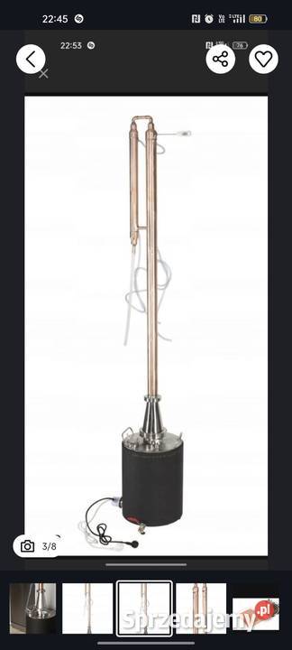 Destylator miedziany rektyfikacyjny 30 litrów z Częstochowa