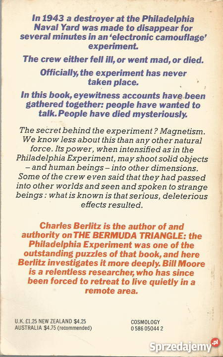 The Philadelphia ExperimentCharles Berlit technika, nauki techniczne