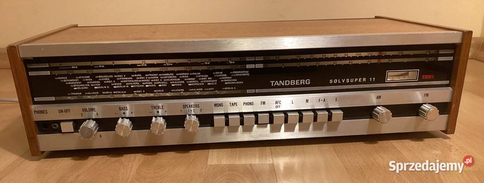 Amplituner Wzmacniacz TANDBERG SOLVSUPER 11 Gdynia