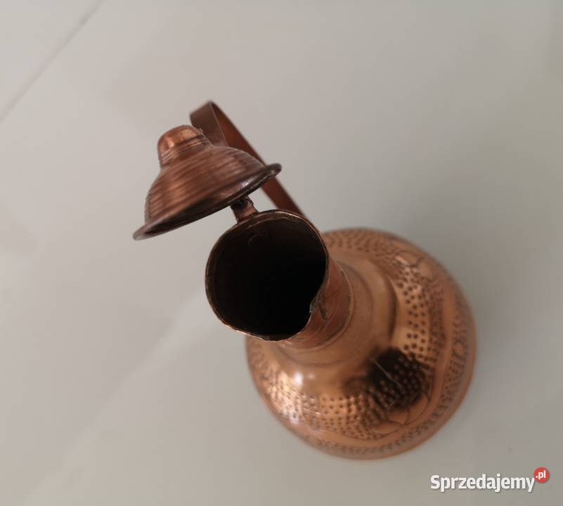 dzbanek miedziany vintage Albania Toruń sprzedam