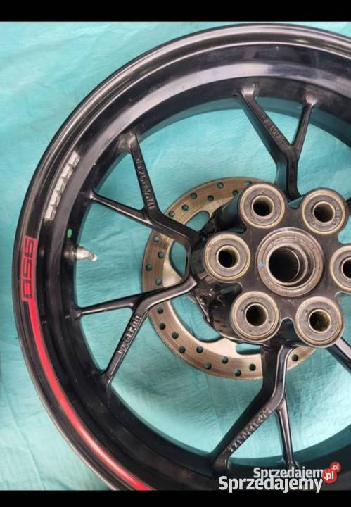 DUCATI MULTISTRADA 950 FELGA PRZÓD PRZEDNIA TYŁ aluminiowe Motocyklowe Nowy Tomyśl sprzedam