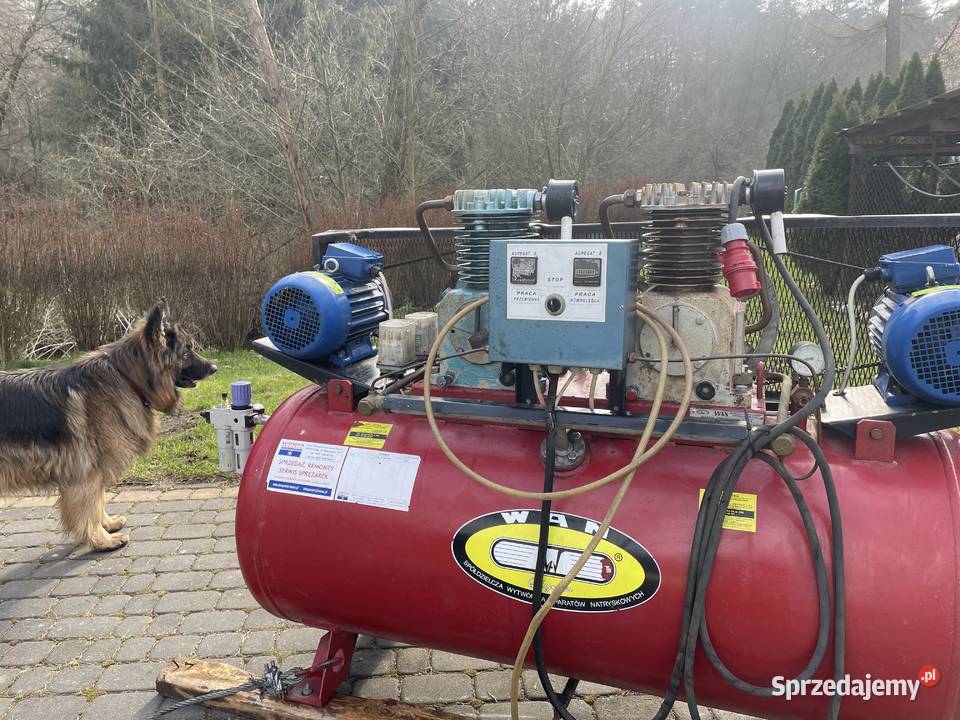 kompresor sprężarka agregat sprężarkowy WANT Moszczenica