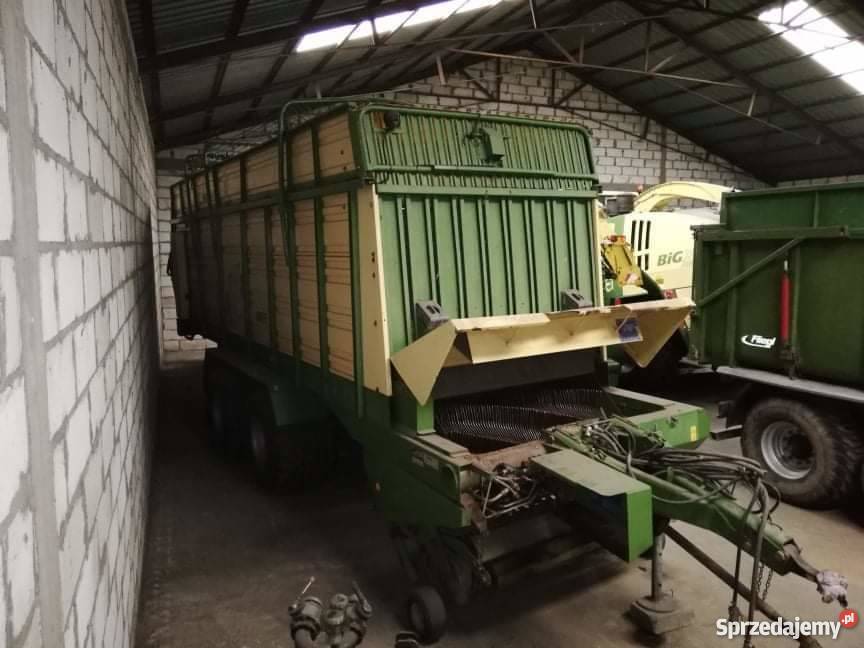 Przyczepa samozbierajaca krone 4XL Majdany