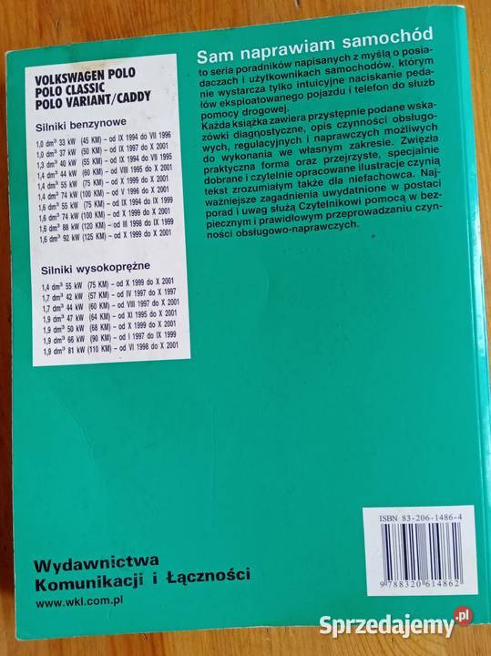 Sam Naprawiam Polo miękka Otomino sprzedam