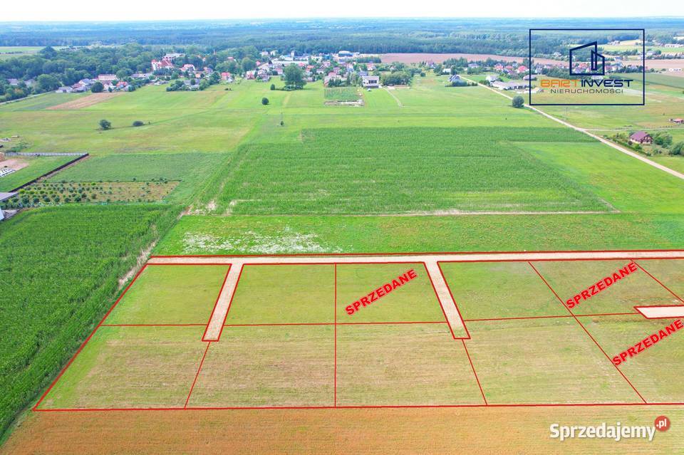 Działki budowlane z MPZP w świetnej lokalizacji Nieruchomości mazowieckie Zatory