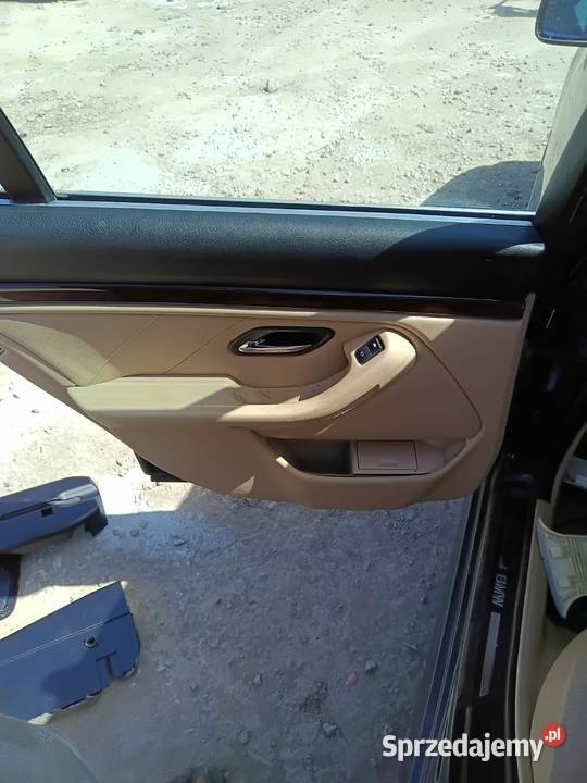 Fotele skórzane komplet z boczkami BMW E39 sedan świętokrzyskie Bodzentyn