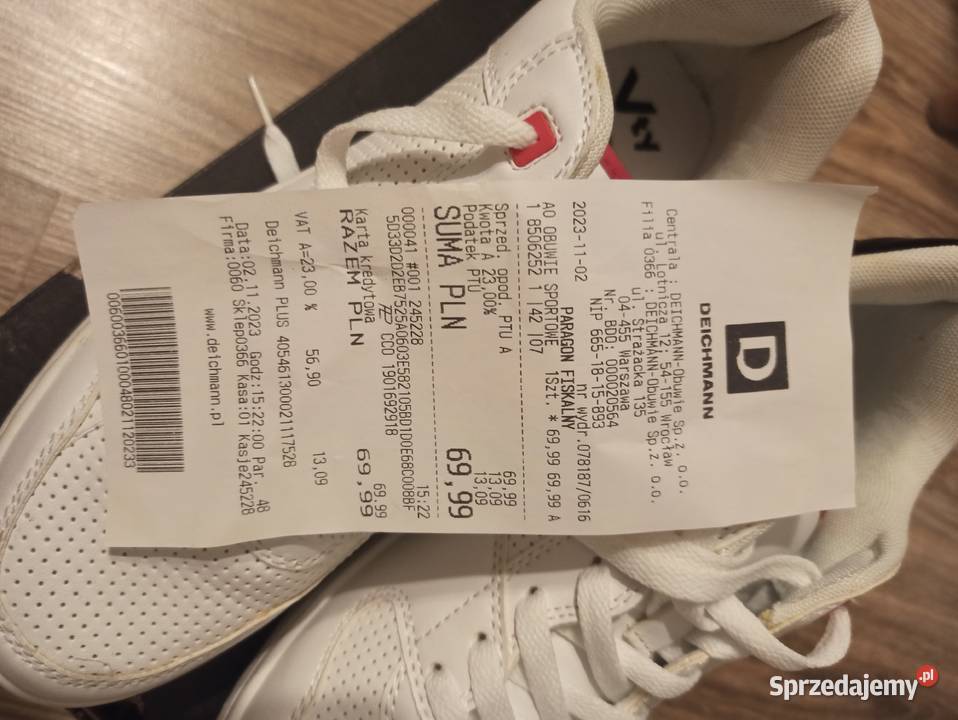 Buty sportowe skóra ekologiczna Warszawa