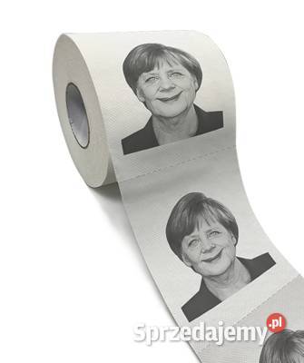 Papier toaletowy Dodoopy MUTTI MERKEL z Angelą Siemianowice Śląskie sprzedam