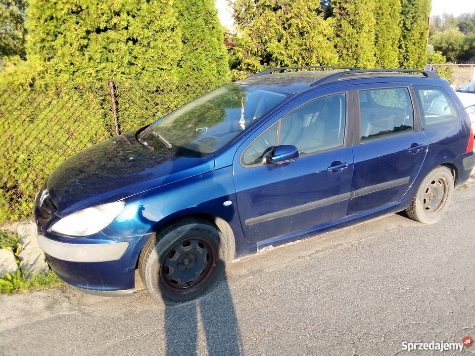 Peugoet 307 uszkodzony silnik 307 Tomaszów Mazowiecki