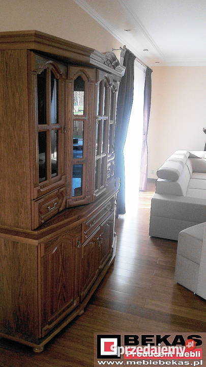 Klasyczna Stylowa Witryna 180 Orzech Włoski 180cm śląskie