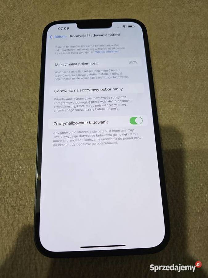 Iphone 14 plus 128 GB Midnight stan bateria 85 Bydgoszcz