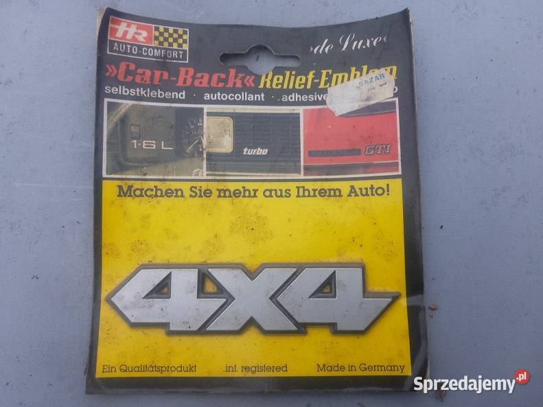 PRL emblemat 4x4 Milejewo