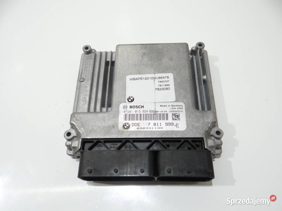 KOMPUTER STEROWNIK SILNIKA BMW X3 E83 LCI lubelskie Strzyżewice