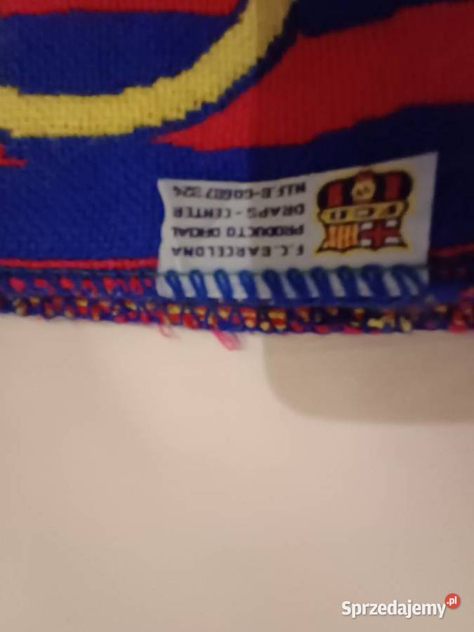 Oryginalny szalik Barcelonymetka Pozostałe sprzedam